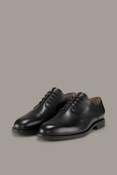 Harvey Jones Derby Lace-up Shoes in Black