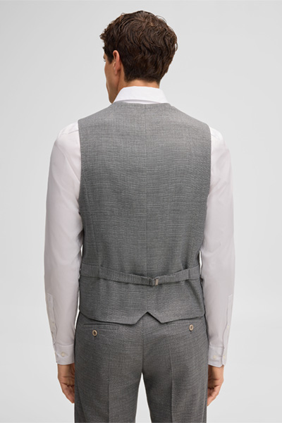 Leidt naar de productdetailpagina „Vest Gyl, grijs gemêleerd"