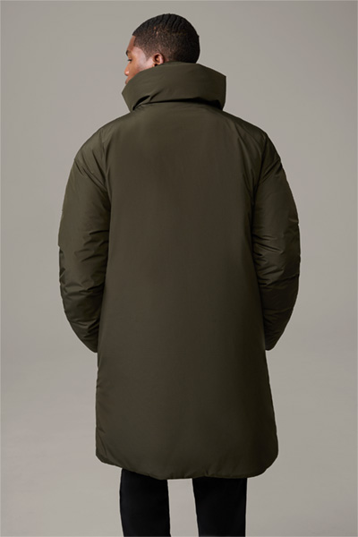 Parka imperméable, olive