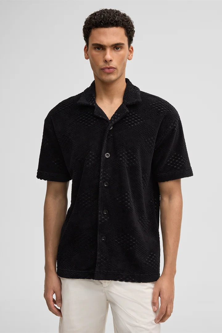 Leidt naar de productdetailpagina „Overhemd Joseph, zwart"