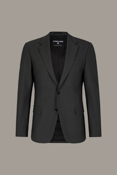 Veste de costume modulaire en laine vierge Caidan, anthracite