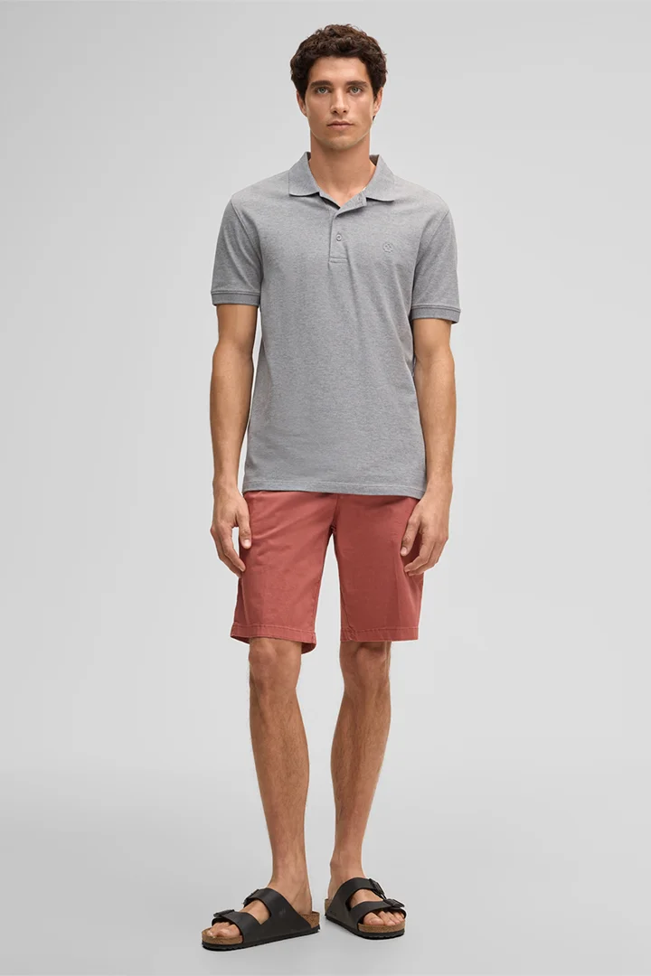 Führt zu Produktdetailseite „Poloshirt Pino, grau"