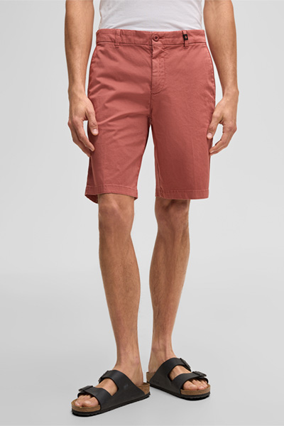 Chino-Shorts Crush, rot