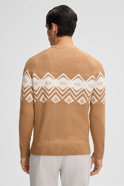 Pullover Tito, beige/gebroken wit