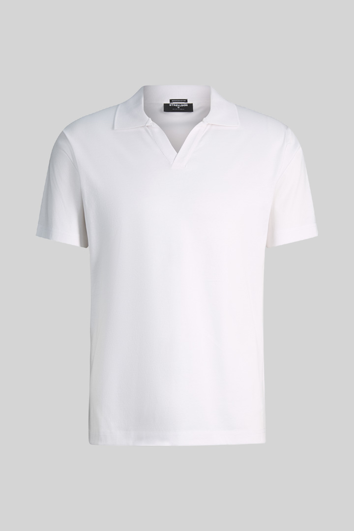 Führt zu Produktdetailseite „Poloshirt Pepe, weiß"