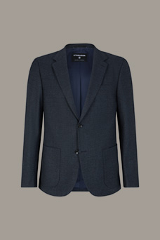 Arndt Modular Jacket in a Navy Check