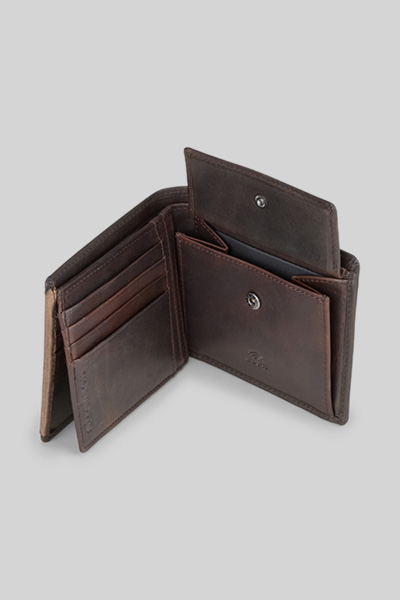 Geldbörse Camden, dunkelbraun