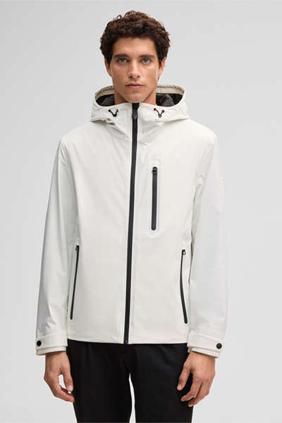 Windbreaker Flex Cross Hoody 2.0, blanc cassé