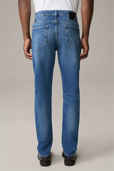 Seb Jeans in Medium Denim Blue