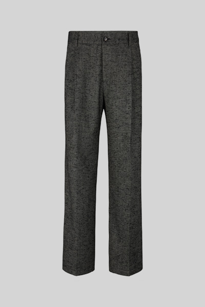 Jarod Suit Trousers in an Anthracite Pattern