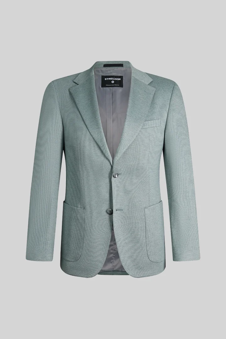 Leads to product detail page "Modular jacket Arndt, marl green"