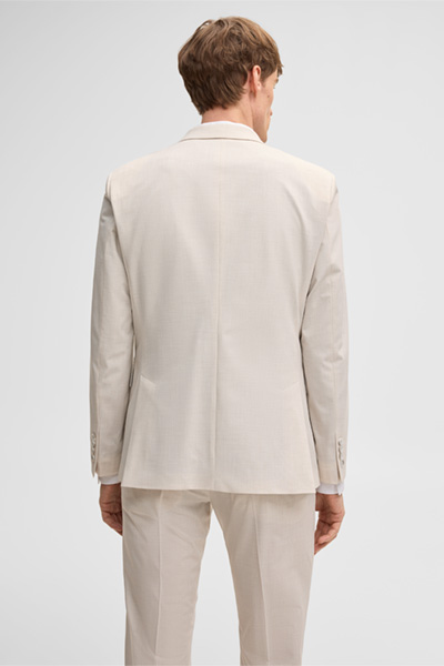 Aidan modular jacket, light beige