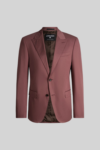 Baukasten-Sakko Ayres, rostrot