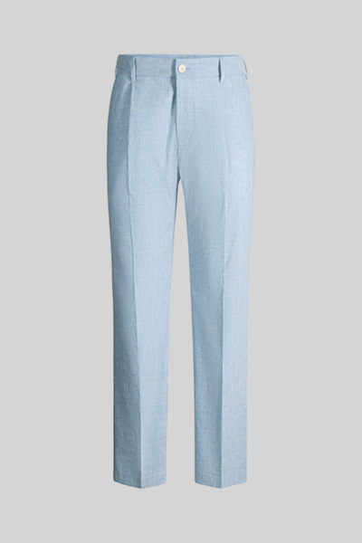 Pantalon de costume Tomeo, bleu clair chiné