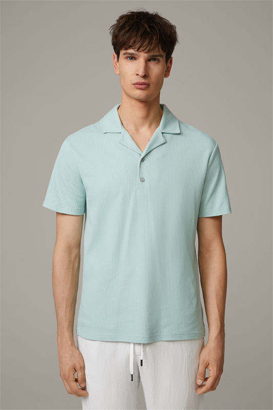 Baumwoll-Poloshirt Rick, mint