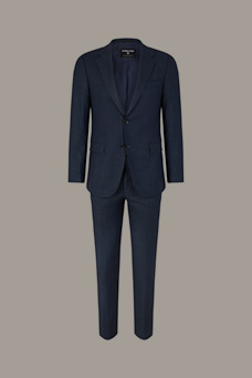 Kostuum Alzer-Kynd, marineblauw gemêleerd 