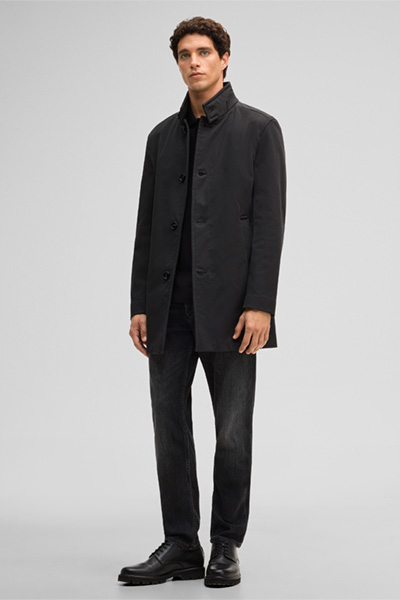 Kurzmantel Finchley Summer, schwarz