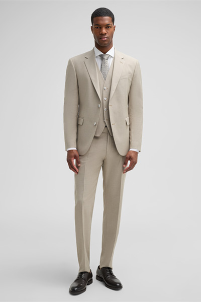 Führt zu Produktdetailseite „Baukasten-Sakko Aidan, beige"