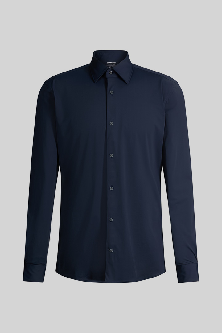 Führt zu Produktdetailseite „Hemd Sit, dunkelblau"