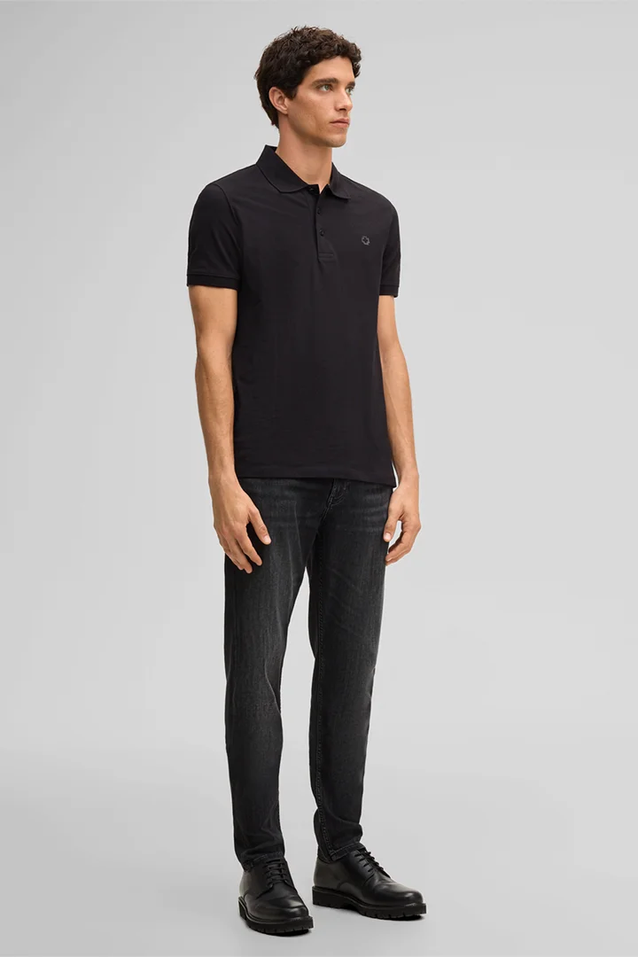 Führt zu Produktdetailseite „Poloshirt Pino, schwarz"