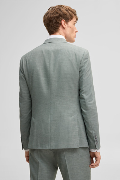 Arndt modular jacket, green