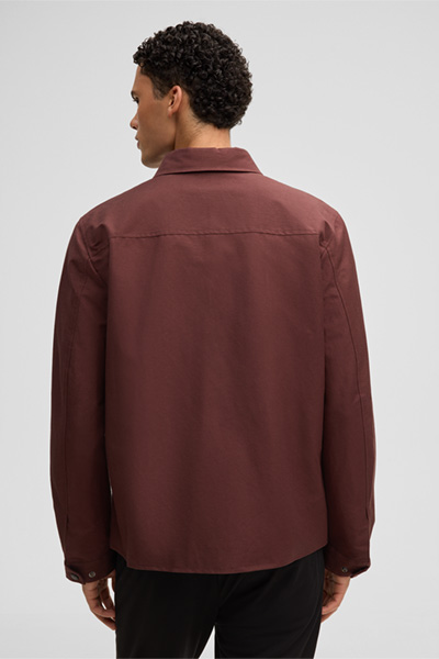 Veste chemise Modena, bordeaux