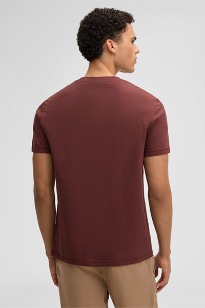 T-shirt Colin, bordeaux