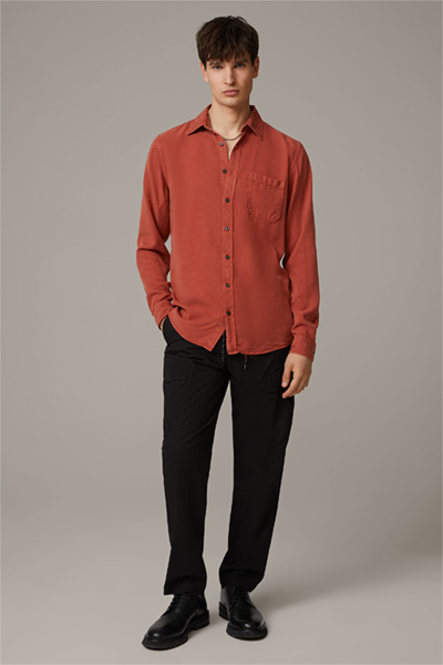 Chemise Carver, rouge rouille
