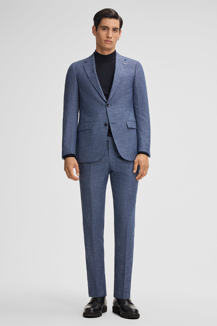 Führt zu Produktdetailseite „Anzug Alzer-Kynd, blau kariert"