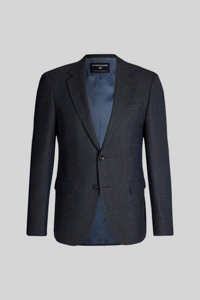Aidan Jacket in Dark Blue Marl