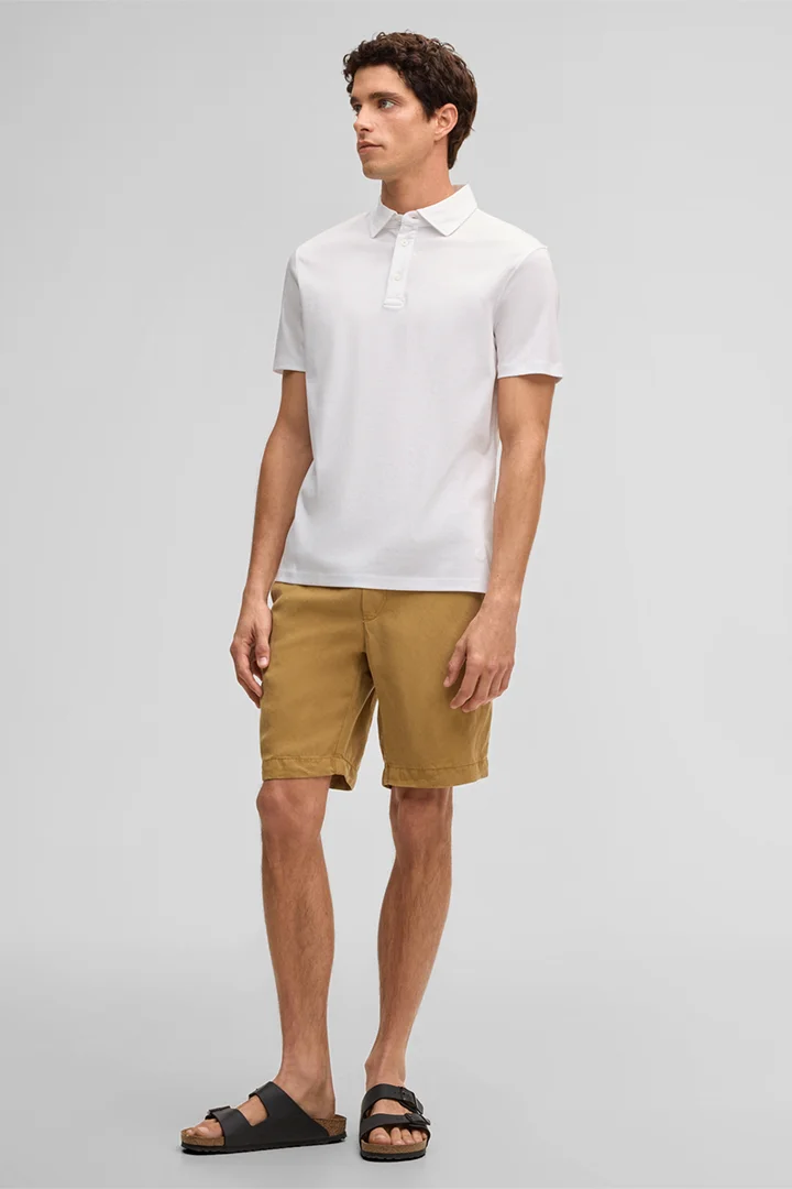 Führt zu Produktdetailseite „Poloshirt Pepe, weiß"