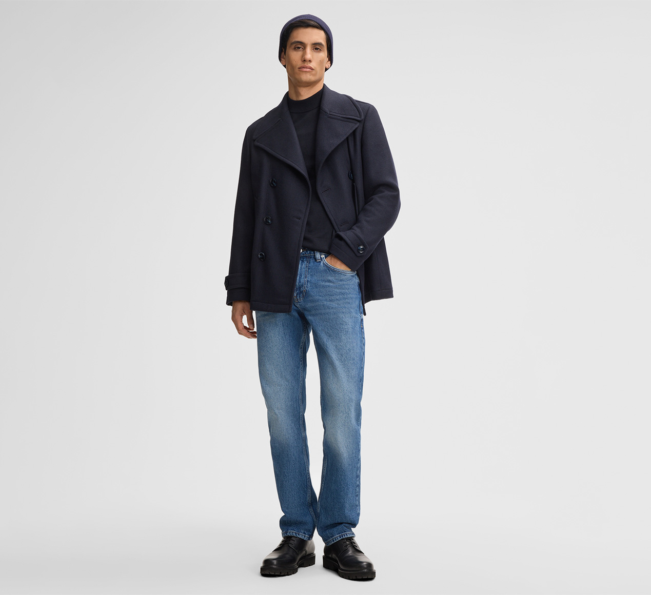 Strellson presenteert het product Jeans Rui, denimblauw uit de categorie Jeans