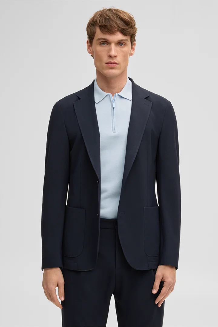 Führt zu Produktdetailseite „Baukasten-Sakko Adwyn, navy"