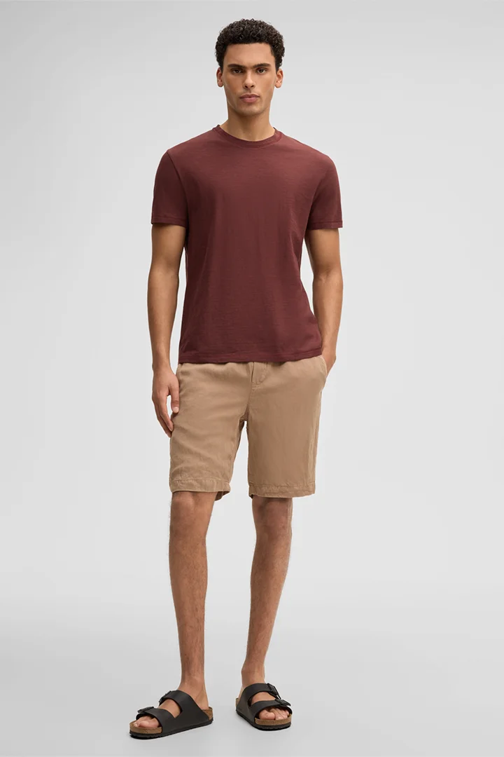 T-Shirt Colin, bordeaux