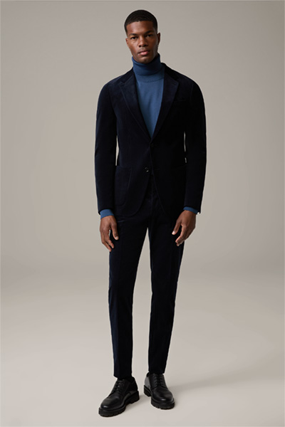 Arndt Modular Corduroy Jacket in Dark Blue