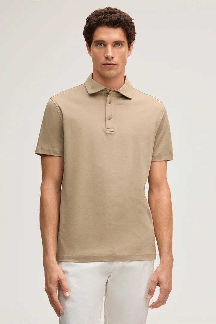 Führt zu Produktdetailseite „Poloshirt Pepe, beige"