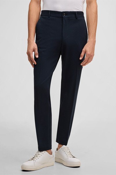 Modular suit trousers Tius, navy