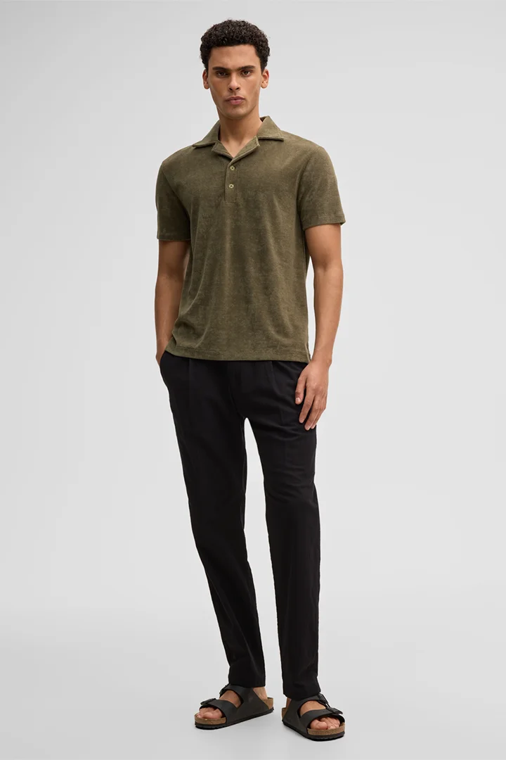 Leidt naar de productdetailpagina „Polo Joseph, olijfgroen"