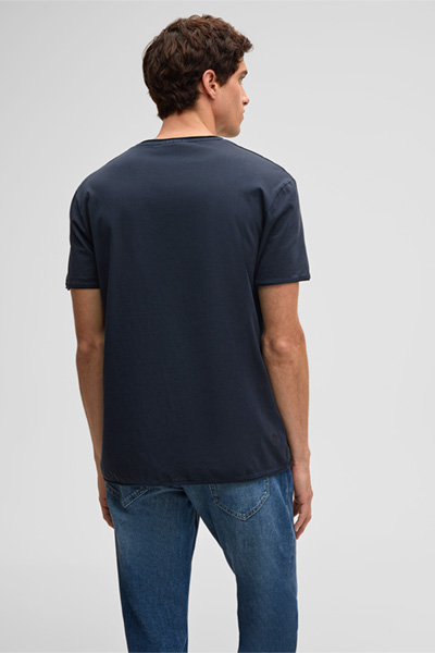 T-shirt Philo, bleu marine