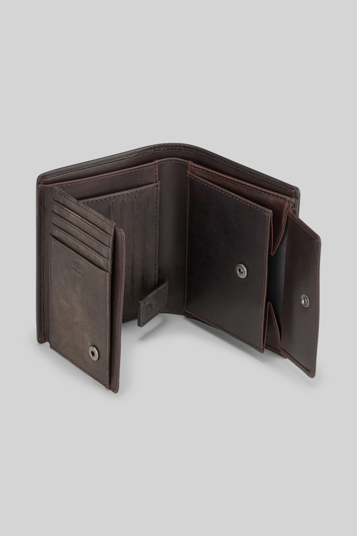 Brick Lane Jorge Wallet in Dark Brown