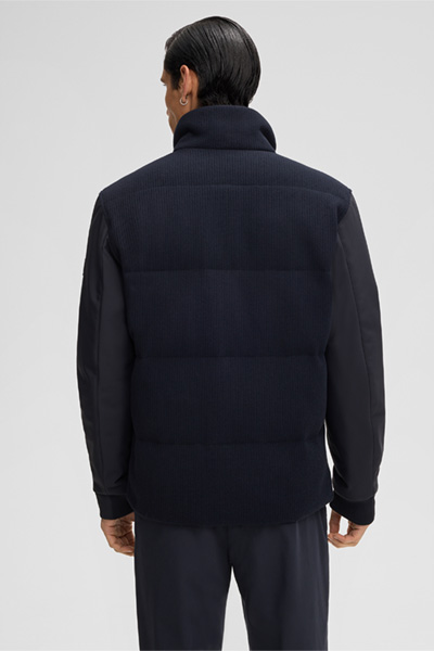 Jacke Flex Knit, dunkelblau