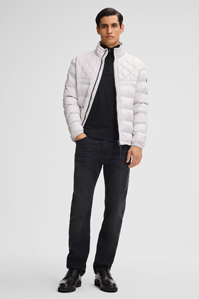 Marek Virgin Wool Pullover in Black