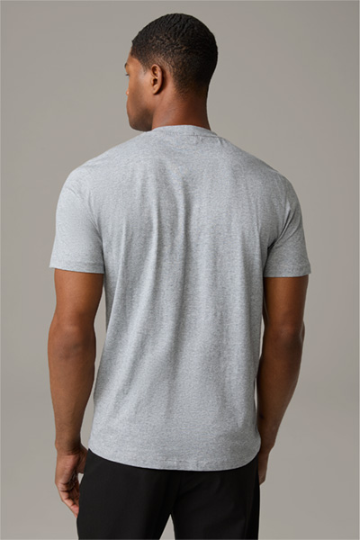 T-shirt en coton Clark, gris chiné