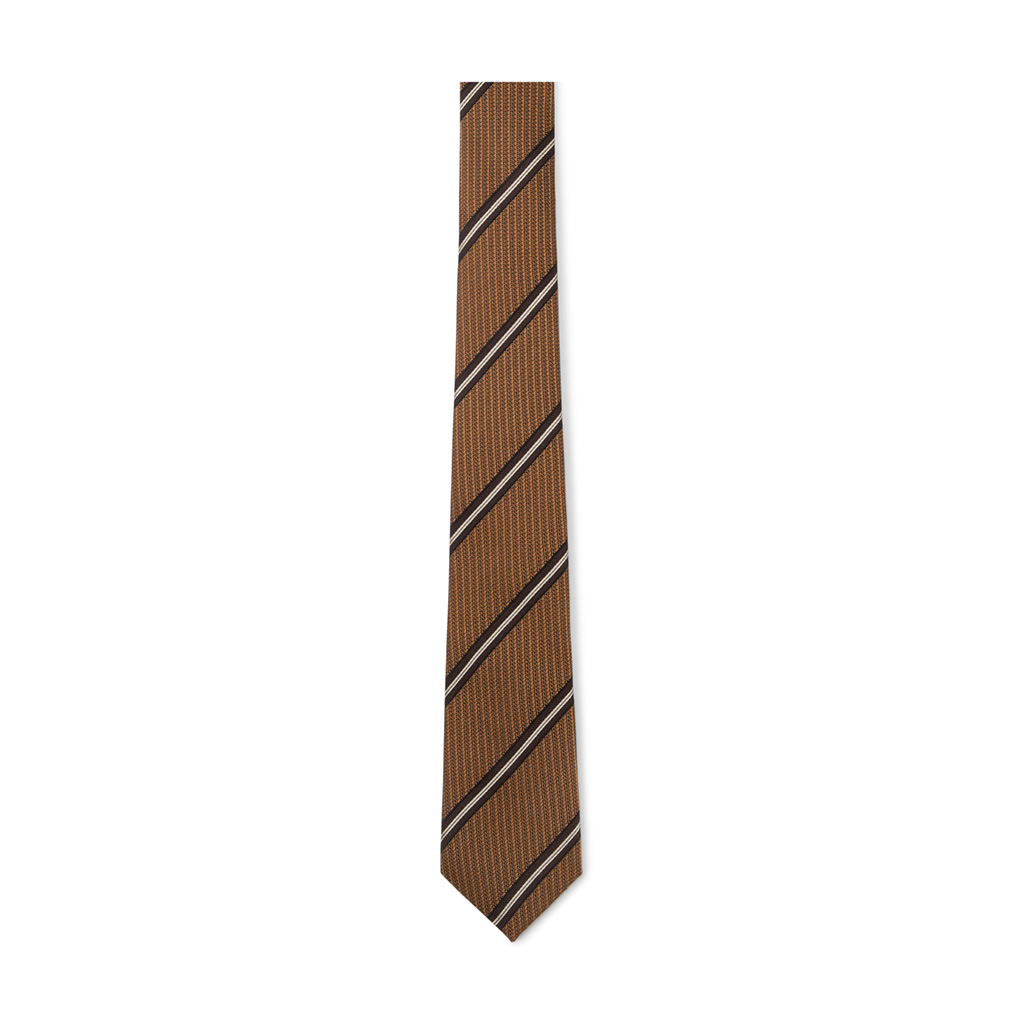 Tie in an Ochre Pattern - in the Strellson Online-Shop