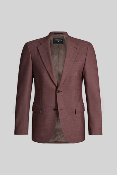 Alzer modular jacket, burgundy red