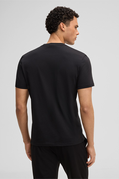 T-Shirt Clark, schwarz