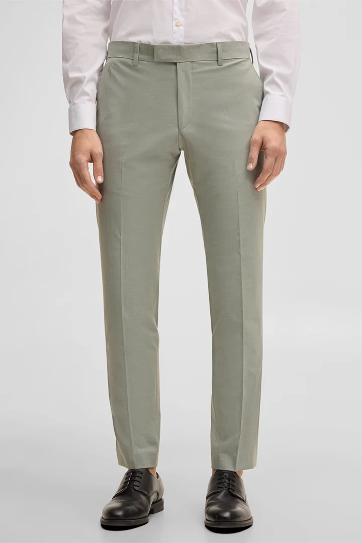 Führt zu Produktdetailseite „Baukasten-Anzughose Melwin, grün"