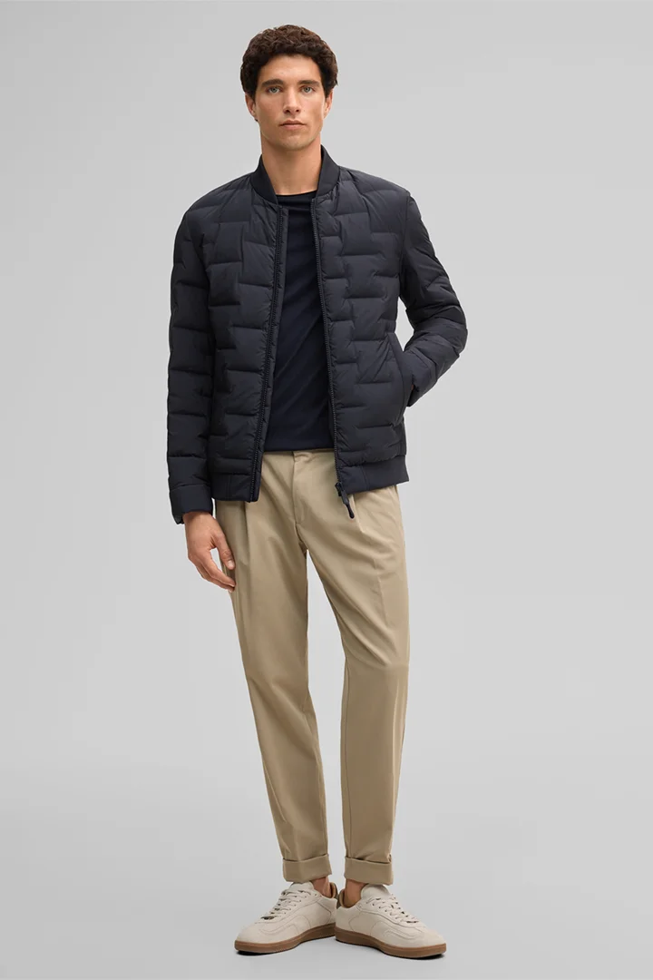 Leads to product detail page "Clearwater Fused quilted jacket, navy"