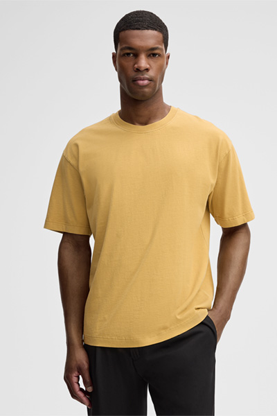 T-Shirt Skele, senfgelb