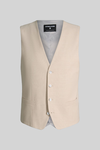 Weste Gyl, hellbeige